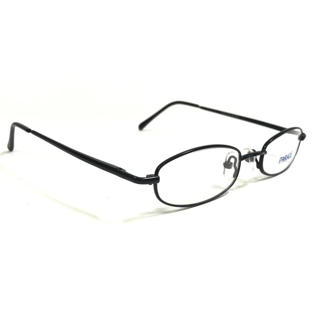 Parada Eyeglasses Frames PRO 1552 BLACK Rectangular Full Rim 47-18-135